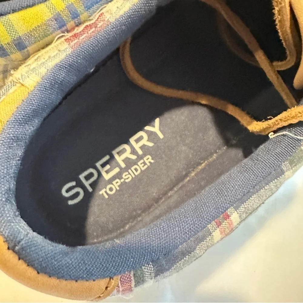Sperry Top Sider STRIPER II  Patchwork Canvas Shoes STS19310‎